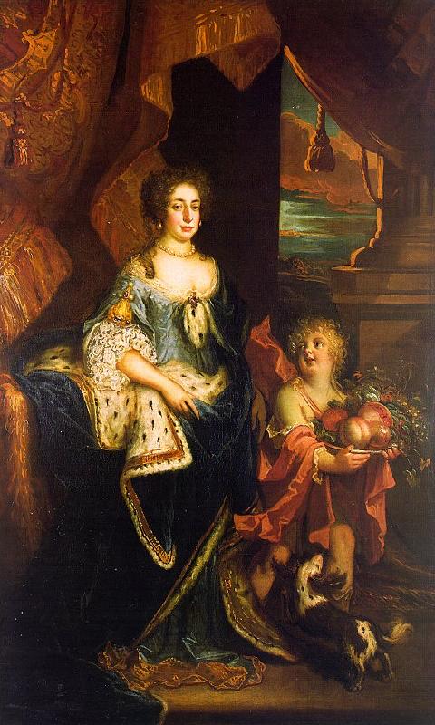 Jacob Huysmans Lady Elizabeth Somerset (Duchess of Powys) Germany oil painting art